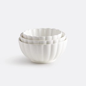 Σετ 3 στοίβαζόμενα μπολ πορσελάνης, Ylan