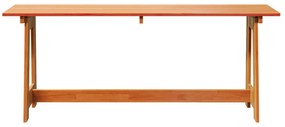vidaXL Εξωτερικός Πάγκος Ακακίας 119x35x47 εκ. Μασίφ Ξύλο Πεύκου