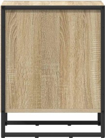 vidaXL Κομοδίνο 2 τμχ. Sonoma Δρυς 39.5 x 30 x 50 εκ