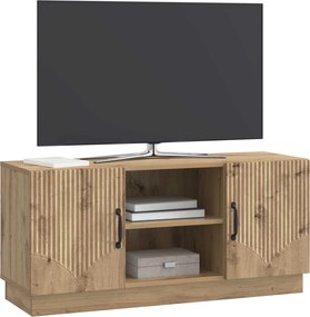 vidaXL Ντουλάπι TV 102 x 34,5 x 47 εκ Artisan Δρυς Επεξεργασμένο Ξύλο