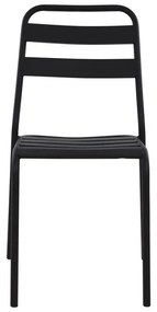 ΚΑΡΕΚΛΑ ΜΕΤΑΛΛΙΚΗ ΜΑΥΡΗ JASON HM5177.01 43x50x86cm - 0614687 - HM5177.01
