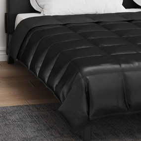 vidaXL Κουβέρτα ολόκληρου του χρόνου Μαύρο 200 x 200 cm