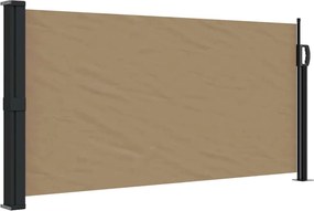 vidaXL Σκίαστρο Πλαϊνό Συρόμενο Taupe 100 x 300 εκ.