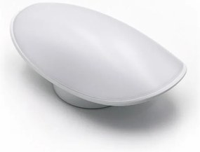 Adeleq LED Απλίκα Αλουμινίου 112x228mm 8W 3000K IP-54 Λευκή 3-11420