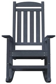 vidaXL Κουνιστή καρέκλα 2 pcs Ναυτικό μπλε 92 x 70 x 108 εκ