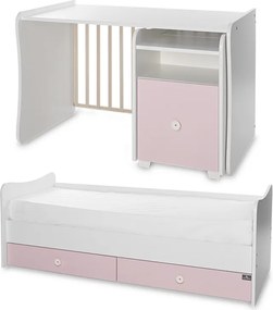 BED TREND PLUS NEW COLOUR WHITE/ORCHID PINK
