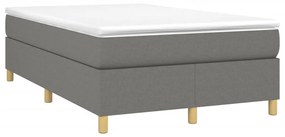 ΠΛΑΙΣΙΟ ΚΡΕΒΑΤΙΟΥ BOXSPRING ΣΚΟΥΡΟ ΓΚΡΙ 120X200 ΕΚ. ΥΦΑΣΜΑΤΙΝΟ 3120946