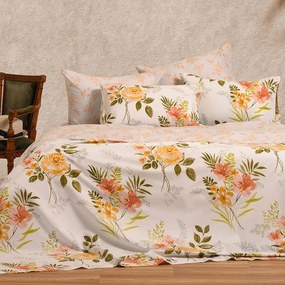 Παπλωματοθήκη Υπέρδιπλη (225x245) Melinen Casual Line Sylvie Peach