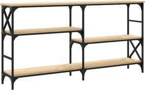 vidaXL Τραπέζι Κονσόλα Sonoma Δρυς 150 x 29 x 76,5 εκ. Επεξεργ. Ξύλο