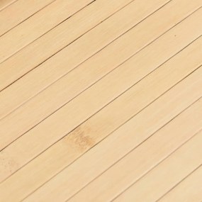 vidaXL Χαλί Ορθογώνιο Ανοιχτό Φυσικό 80 x 1000 εκ. Μπαμπού