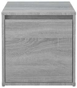 vidaXL Κουτί με Συρτάρι Γκρι Sonoma 40,5x40x40 εκ. Επεξεργασμένο Ξύλο