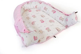 Φωλιά Ύπνου Dimcol Bear's Nest 04 White - Pink