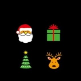 Προτζέκτορας laser με πρόγραμμα &amp; έγχρωμα χριστουγεννιάτικα σχέδια 8x11.5x33.5cm IP44