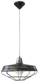 Φωτιστικό Οροφής Μονόφωτο Heronia Us-Factory 31-0424 Silver