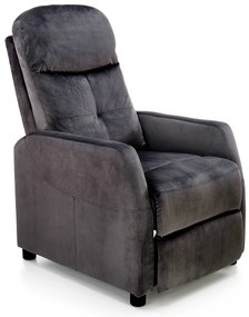 FELIPE 2 recliner color: black DIOMMI V-CH-FELIPE_2-FOT-CZARNY