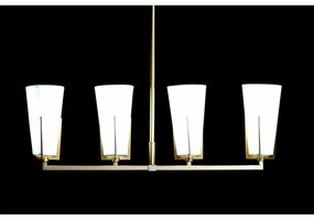 Φωτιστικό Οροφής DKD Home Decor Χρυσό Λευκό (67 x 14 x 22 cm)
