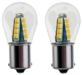 Λαμπτήρες LED μονοπολικοί S25 - R-DS25D-02AU - 2τεμ