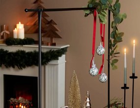 ΡΆΓΕΣ ΔΙΑΚΌΣΜΗΣΗΣ ΤΡΑΠΕΖΑΡΊΑΣ TABLE HANGER BLACK H110CM, MAX. L250CM