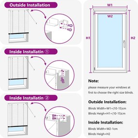 vidaXL Βενετσιάνικη Σκίαση Μαύρο 213 x 100 εκ PVC
