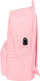 Σχολική Τσάντα Munich +usb munich Ροζ 31 x 44 x 18 cm