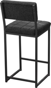 Bar Stool Retro - Anthracite Anthracite