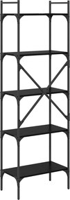 vidaXL Βιβλιοθήκη 5 επιπέδων 56 x 32 x 174 cm Επεξεργασμένο Ξύλο