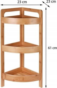 Ραφιέρα δαπέδου Bathroom Solutions - 3 ράφια