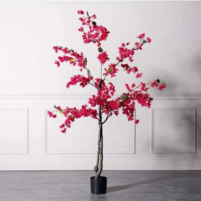 Τεχνητό Δέντρο Βουκαμβίλια 5580-6 70x70x180cm Red Supergreens Polyethylene