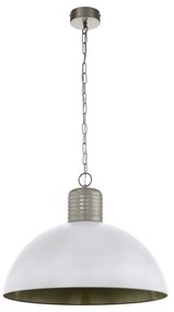 Φωτιστικό Οροφής Κρεμαστό Coldridge 49757 Light Grey Eglo Αλουμίνιο