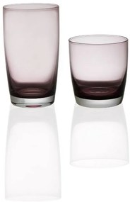 Σετ Ποτήρια Νερού 6τμχ Γυάλινα Irid Purple 540ml CRYSPO TRIO 52.012.50