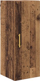 vidaXL Highboard 2 pcs Παλιό Ξύλο Επεξεργασμένο ξύλο