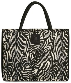 Τσάντα Θαλάσσης Polyester 46x36εκ. Essential 4038 Μαύρη-Taupe Greenwich Polo Club