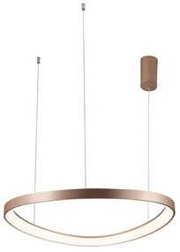 Φωτιστικό Οροφής Led Loop 4222800 D60 Gold Mat Viokef Metal