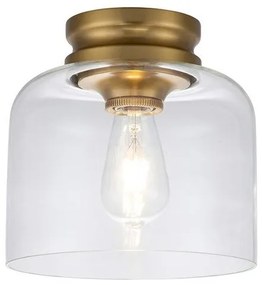 Πλαφονιέρα Φωτιστικό Οροφής 1xE27 Hounslow Elstead Lighting-FE-HOUNSLOW-F-PN-Νίκελ Ματ FE-HOUNSLOW-F-PN