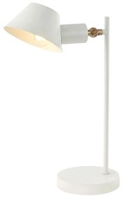 Φωτιστικό Επιτραπέζιο 20222 1xE27 Max 25W White Matt - Gold Matt Metal,Aluminum