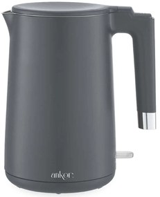 Βραστήρας 848041 1,7lt 2200W Grey Ankor Ανοξείδωτο Ατσάλι