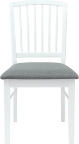 vidaXL Καρέκλες φαγητού 2 pcs Λευκό 50 x 52,5 x 91 εκ