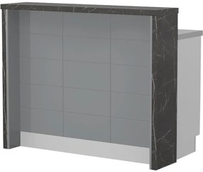 Πάγκος νησίδας Hudson-Μήκος: 120 εκ.-Γκρι-Black Stone