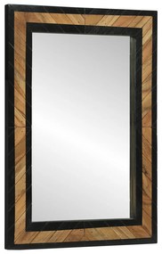 vidaXL Καθρέφτης 70x2x70 cm Σταθερό Ξύλο Ακακίας