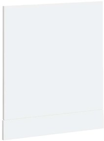 Πίνακας πλυντηρίου πιάτων "Kalmar" High Gloss White 60x1,5x67cm - Λευκό