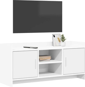 vidaXL Ντουλάπι TV 102 x 33 x 47 εκ Λευκό Επεξεργασμένο Ξύλο