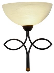 Φωτιστικό Επίτοιχο Aca AD89061W ELECTRA Μελί (Amber)