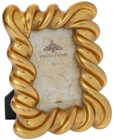 Κορνίζα Με Πλαίσιο 89736 17x3x22,5cm Gold Πολυρεσίνη