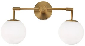 Φωτιστικό Επίτοιχο Aca V360502W THETIS Οξυντέ (Bronzed)