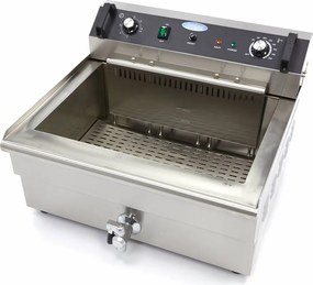 Deep Fryer - 30L - 1 Basket - with Drain Tap