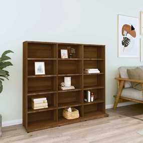 vidaXL Έπιπλο για CD Καφέ Δρυς 100x23x89,5εκ. Επεξεργασμένο Ξύλο