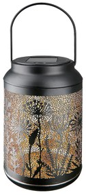 Φανάρι ArteLibre Ηλιακό LED Καφέ Μέταλλο 27cm-05160758