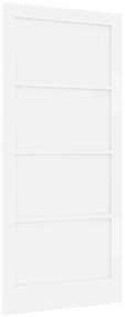 vidaXL Εσωτερική Πόρτα Λευκό 93 x 202 cm Κόντρα πλακέ
