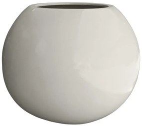 MarHome ΚΑΣΠΩ FIBERGLASS ΣΦΑΙΡΑ ΓΥΑΛΙΣΤΕΡΟ ΛΕΥΚΟ - Φ90x74cm  50-6-9074-9010