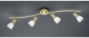 Φωτιστικό Οροφής 4xE14 4,9W IP20 Levisto Trio Lighting-871010408-Ορείχαλκος 871010408